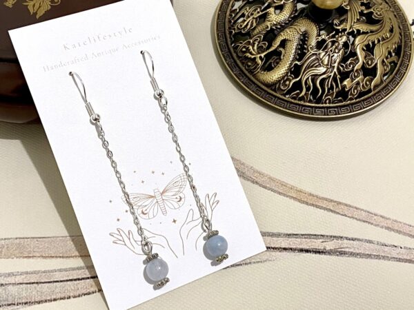 Morgan earrings-Dangle/drop Earrings-long earrings-minimalist earrings-sterling silver earrings-elegant earrings-boho