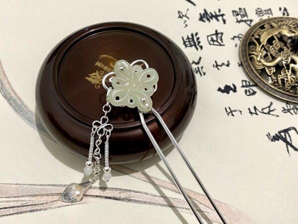 xiu jade hair forks decorative hair forks chinese knot hair sticks chinese hair accessories gemstone hair accessories hair jewelry